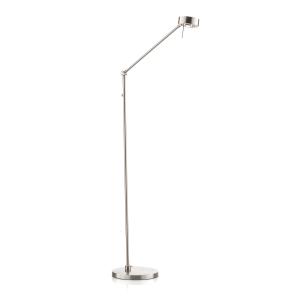 Knapstein Lámpara de pie LED Elegance, níquel
