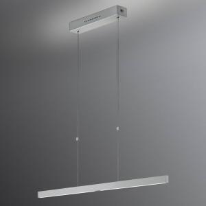 Knapstein Lámpara colgante LED Linn gestos níquel 68 cm