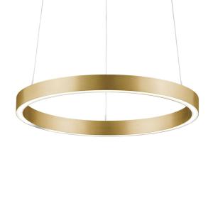 Knapstein Lámpara colgante LED Svea-40 sensor gestos, oro