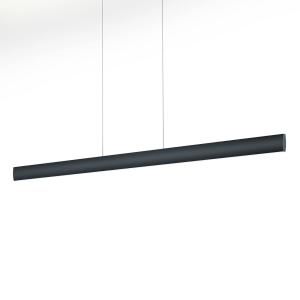 Knapstein Lámpara colgante LED Runa, negro, longitud 132 cm