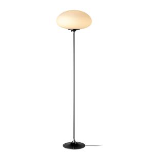 GUBI Stemlite lámpara de pie, negro-cromo, 150 cm