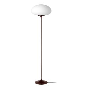 GUBI Stemlite lámpara de pie, negro-rojo, 150 cm