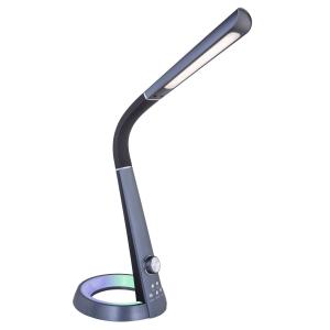 Globo Lámpara de mesa LED Mitti con conexión USB, negro