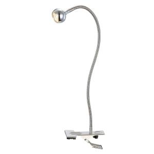 Globo Lámpara de pinza LED Serpent con brazo flexible