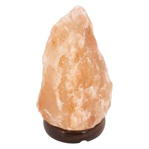Globo Lámpara mesa de cristal de sal Stone color natural