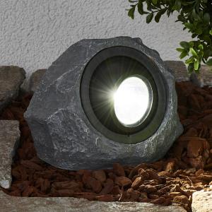 Lindby Piedra solar luminiscente Lior con LED