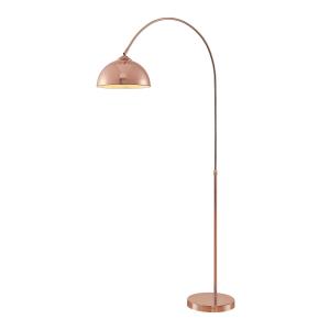 Lindby Lennart lámpara de arco, cobre