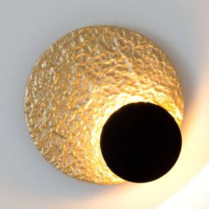 Holländer Aplique LED Infinity en oro Ø 26 cm