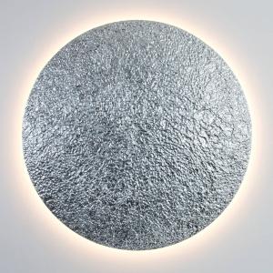 Holländer Aplique de pared LED Meteor, Ø 120 cm, plata