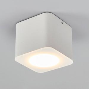 Helestra Oso foco de techo LED, angular, blanco
