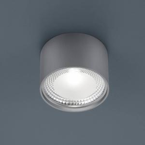 Helestra Kari lámpara LED de techo, redondo níquel