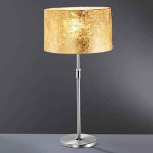Hufnagel Lámpara de mesa Alea Loop revestimiento pan de oro