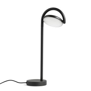 HAY Marselis lámpara de mesa LED ajustable, negro