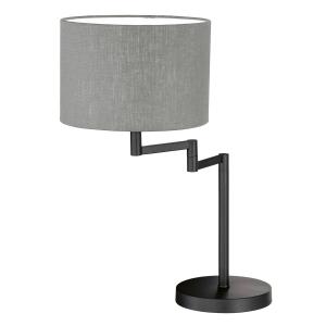 FISCHER & HONSEL Lámpara de mesa Rota con pantalla de lino…