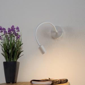 Ideallux Flexible aplique LED Focus, blanco