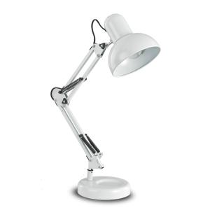 Ideallux Lámpara de mesa Kelly brazo articulado E27, blanco