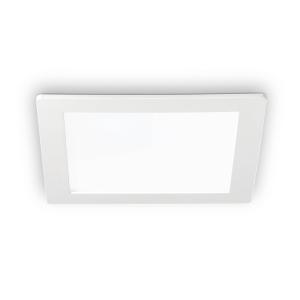 Ideallux Plafón LED empotrado Groove square 16,8x16,8 cm