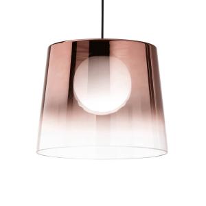Ideallux Ideal Lux Fade colgante LED cobre-transparente