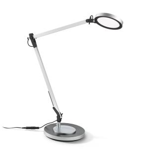 Ideallux Ideal Lux Futura lámpara de mesa LED aluminio