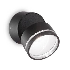 Ideallux Ideal Lux Omega Round aplique LED 4.000K negro