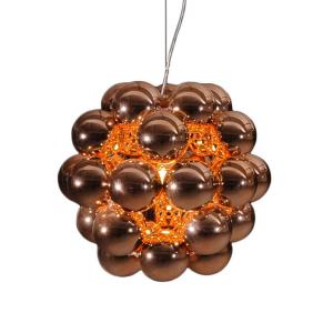 Innermost Lámpara colgante Beads Penta en cobre brillante