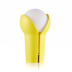 Innermost Bud lámpara de mesa LED, portátil, lemon