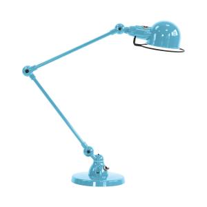 Jieldé Signal SI333 lámpara de mesa con pie, azul