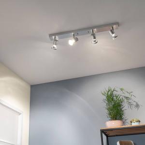 SLV Asto 4 luces downlight de techo con Ring decorativo