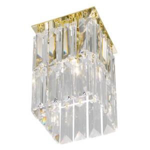 KOLARZ Prisma - plafón de cristal dorado
