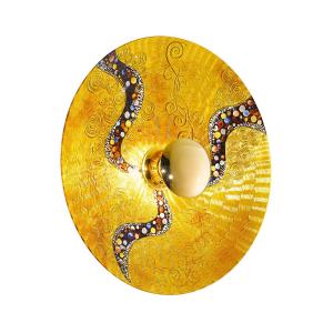 KOLARZ Luna Kiss Gold aplique, 24 kt, Ø 62 cm