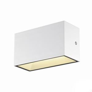 SLV Sitra Aplique de exterior LED Up/down 20cm blanco