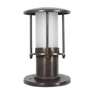 K.S. Verlichting Residente 3 lámpara sobremuro, bronce