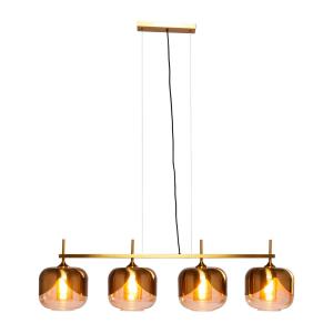 Kare Golden Goblet Quattro lámpara colgante de 4 luces