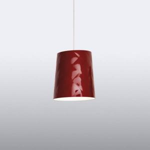 Kundalini New York lámpara colgante, Ø 33 cm, rojo