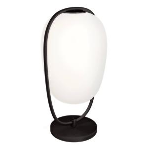 Kundalini Lannà lámpara de mesa, negro/blanco