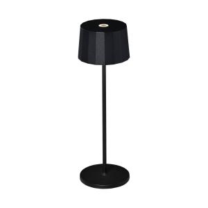 Konstsmide Lámpara de mesa LED Positano para exterior, negr…