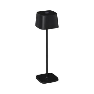 Konstsmide Lámpara de mesa LED Capri para exterior, negro