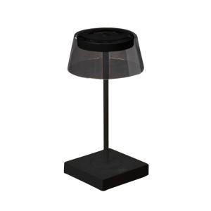 Konstsmide Scilla lámpara de mesa LED con USB, negro