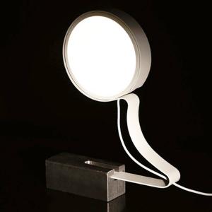 Knikerboker Lámpara de mesa LED DND Profile en blanco
