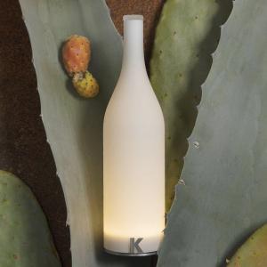 Karman Lámpara de mesa LED de diseño Bacco recargable