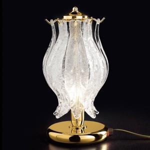 Patrizia Volpato Lámpara de mesa Petali con vidrio Murano 3…