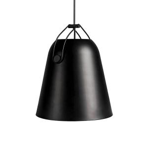 LEDS-C4 Lámpara colgante LED Napa, Ø 18 cm, negro