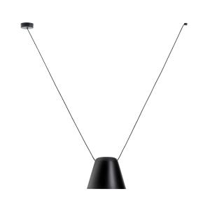 LEDS-C4 Attic lámpara colgante cono 24cm negro