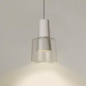 LEDS-C4 Khoi Surfaced lámpara colgante, blanco