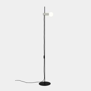 LEDS-C4 Nude Single lámpara de pie E27 gris/negro