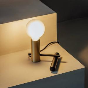 LEDS-C4 Nude Tiny lámpara de mesa E27 oro/negro