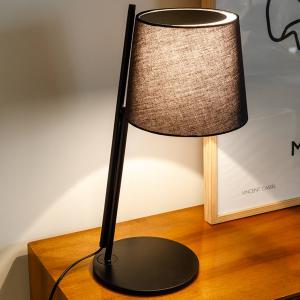 LEDS-C4 Clip lámpara mesa alto 49cm pantalla negro