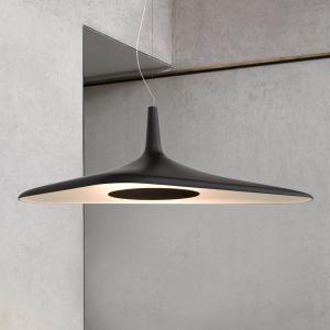 Luceplan Lámpara colgante LED Soleil Noir, diseño futurista…