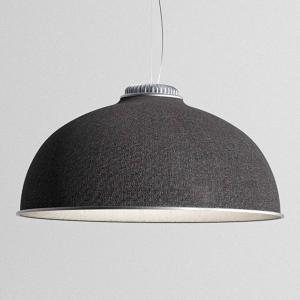 Luceplan Farel Lámpara colgante LED pantalla gris oscuro
