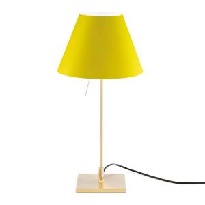 Luceplan Costanzina lámpara de mesa latón amarillo